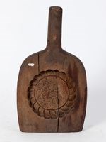 烏心石木雕餅印藏品圖，第1張