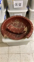圓型朱漆杉木洗腳桶藏品圖，第2張