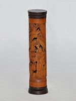 竹雕香筒藏品圖，第1張