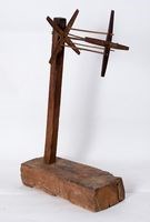 烏心石木製輕紗車藏品圖，第1張