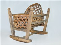 竹編搖籃藏品圖，第1張