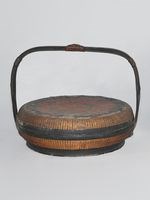 朱黑鎏金謝籃藏品圖，第1張