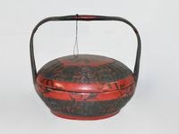 手提朱紅媒人籃藏品圖，第1張