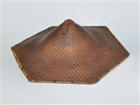 蘭嶼(達悟族)斗笠藏品圖，第1張