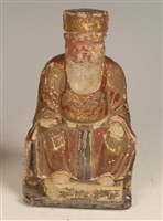 土地公座像藏品圖，第1張