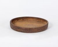 圓型樟木茶盤藏品圖，第1張