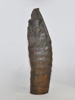 早期竹製雕刻神像(齊天大聖)藏品圖，第1張