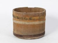 圓型檜木木桶藏品圖，第1張