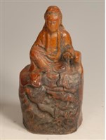 米街持經觀音座像藏品圖，第1張