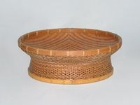 竹編水果盤藏品圖，第1張
