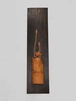 竹雕夏荷掛飾藏品圖，第1張