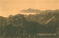 日治時期從新高主山望向秀姑巒山雲海明信片藏品圖，第1張