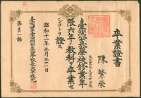 卒業證書藏品圖，第1張