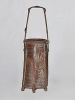 竹編花器藏品圖，第1張