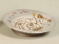 縮釉陶盤藏品圖，第1張