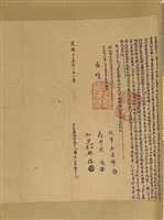 光緒15年潘六官去干為大丈五下田壹叚立出典田契字藏品圖，第1張