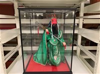 關羽布袋戲偶藏品圖，第1張