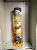 海之悅-天然染色拼縫燈罩藏品圖，第2張