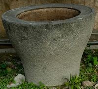 青斗石圓形石臼藏品圖，第1張