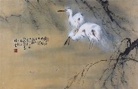 雙路鳥(雙鷺)藏品圖，第1張