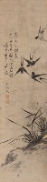 四君子四屏藏品圖，第2張