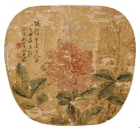 花卉扇面藏品圖，第1張