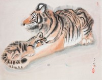 母愛（虎）藏品圖，第1張