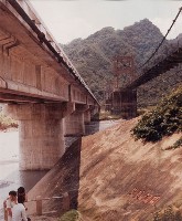 南投風光照片－集集大橋下古蹟藏品圖，第1張