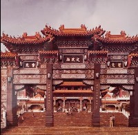 南投風光照片－日月潭文武廟藏品圖，第1張