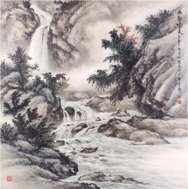 幽壑鳴泉的圖片
