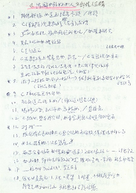 法國中尉的女人劇情結構的圖片