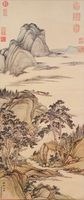 清 董邦達 松溪泛月(複製品)的圖片