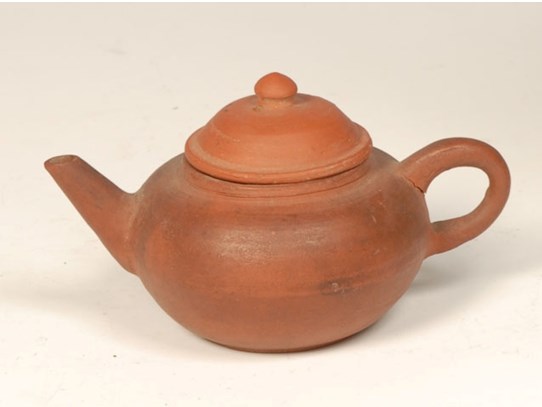 東陽紅陶小茶壺的圖片