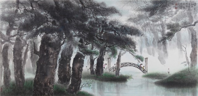 大學池的圖片