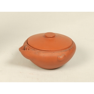 紅陶蓋壺