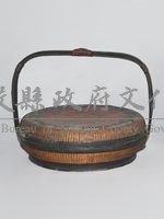 朱黑鎏金謝籃藏品圖，第1張