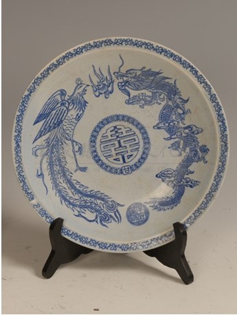 龍鳳雙喜盤藏品圖，第1張