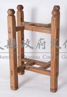 四足杉木飯桶架藏品圖，第1張