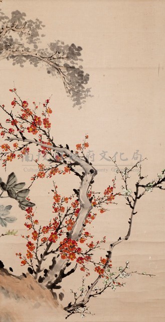書畫四屏藏品圖，第1張