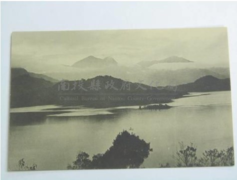 昭和年間日月潭風景明信片藏品圖，第1張