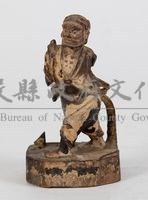千里眼樟木木雕神像藏品圖，第1張