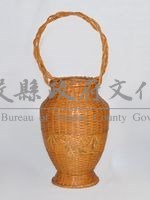 竹編花器(竹飾)藏品圖，第1張