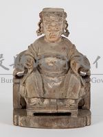 天上聖母樟木木雕神像藏品圖，第1張