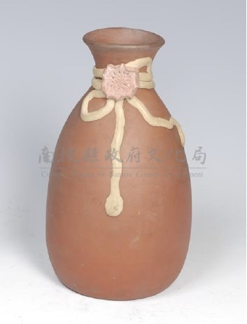 紅陶花瓶藏品圖，第1張
