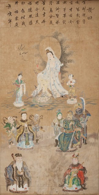 布底神明彩畫藏品圖，第1張