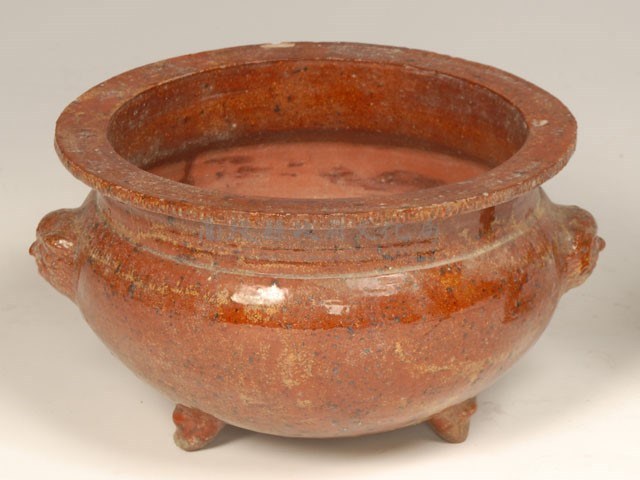 獅頭雙耳香爐藏品圖，第1張