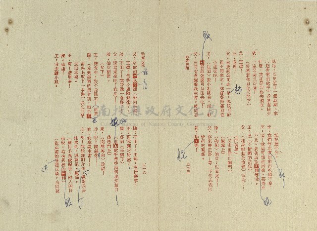 珍妮表姐(電視劇本校對稿)藏品圖，第5張