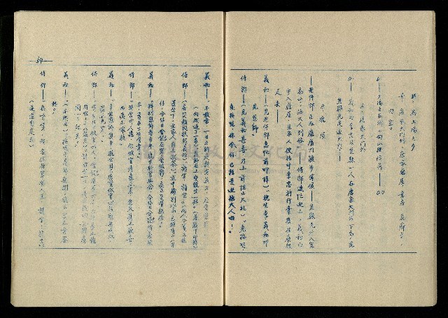 「再世姻緣」劇本(油印本)藏品圖，第55張
