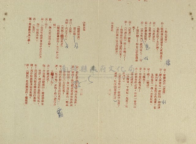 珍妮表姐(電視劇本校對稿)藏品圖，第9張