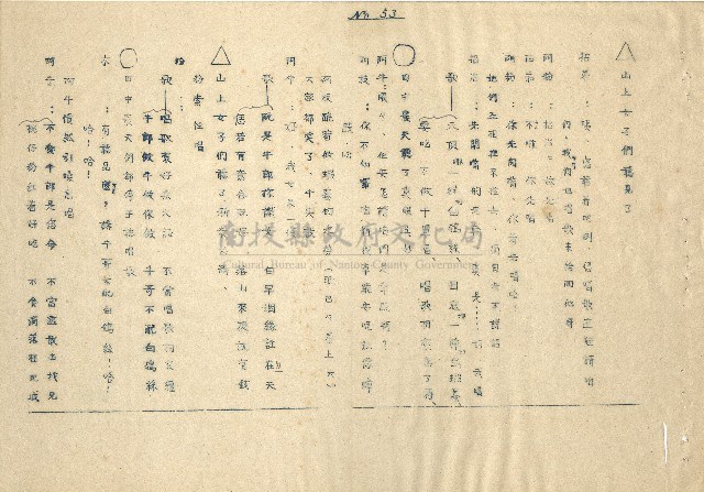 「邱妄舍」劇本(完整版)藏品圖，第48張